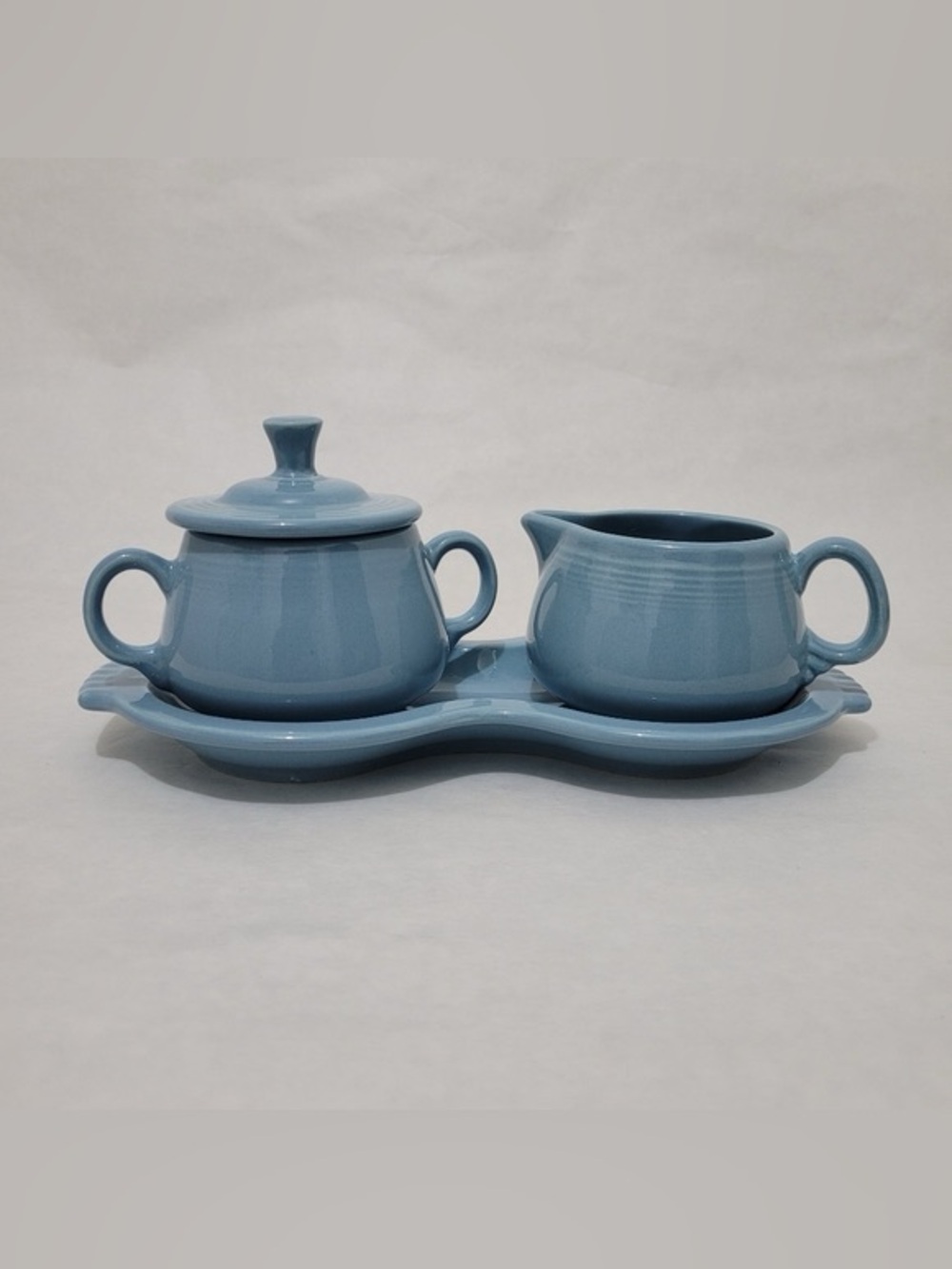 Periwinkle Fiestaware Cream & Sugar Set